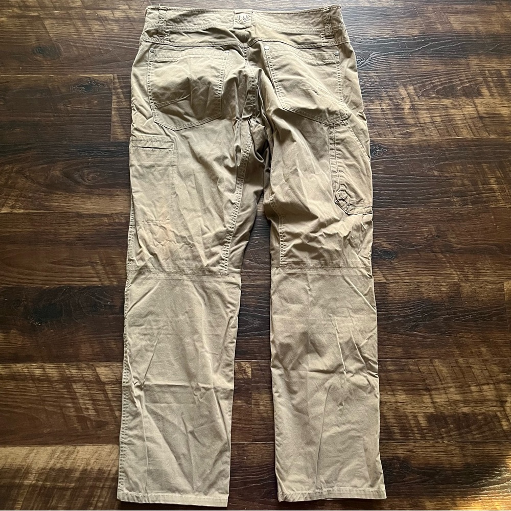 Kuhl Radikl 5109 khaki outdoor hiking athletic pants 34x30 act 33x29 gorp *READ - Picture 2 of 16